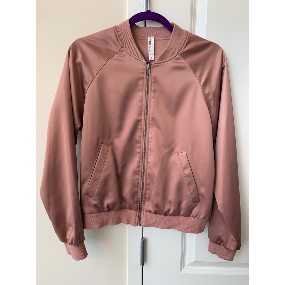 Pink Bomber Jacket